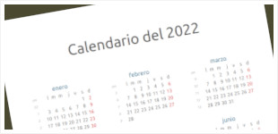 Calendario del 2022