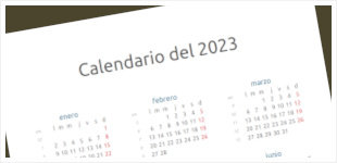 Calendario del 2023